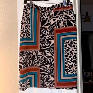 Leopard Abstract Skirt